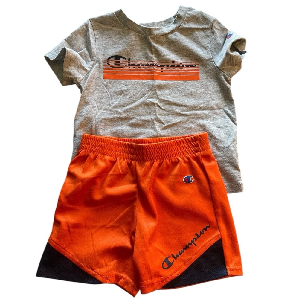 Champion tshirt/shirt set